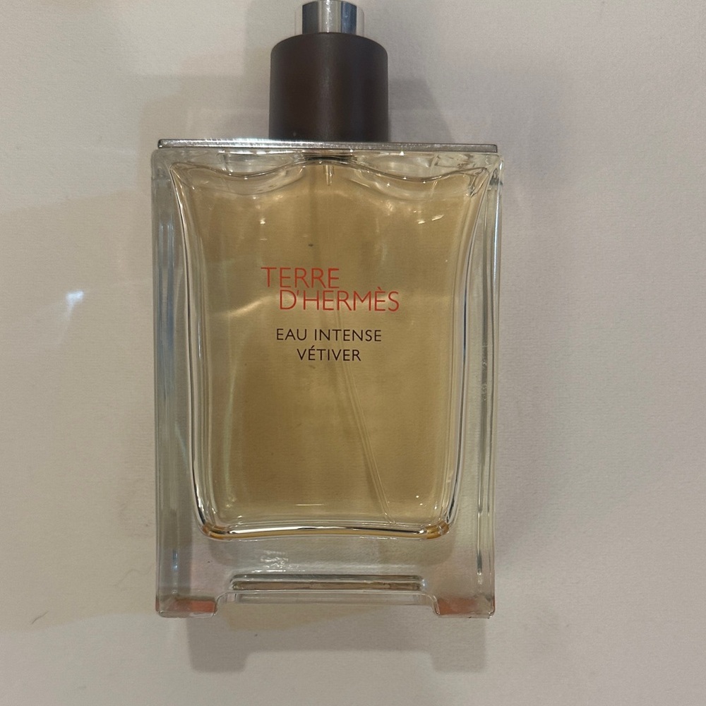 Hermes Terre D'Hermes Eau Intense Vétiver - Brown and Silver